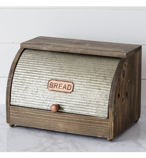 Breadbox - Corrugated Metal