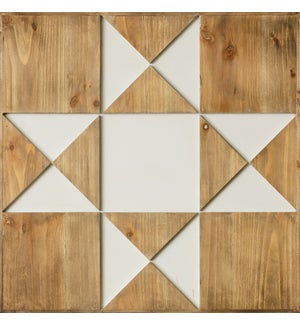 Wall Hanging - Wood Barn Quilt