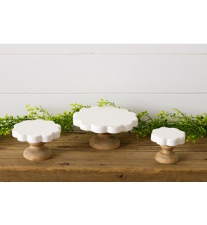 Chippy Floral Shaped Risers