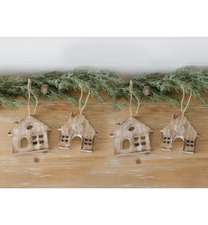 Block House Ornaments