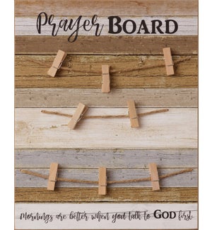 Sign - Prayer Board