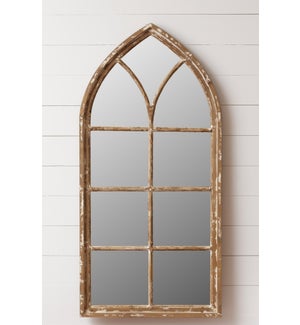 Cathedral Mirror - Wood