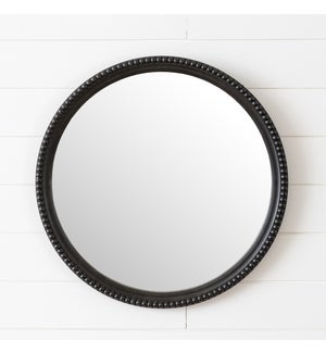 Mirror - Round With Beads