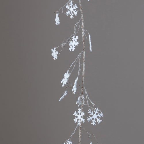 Frosted Twig & Snowflakes