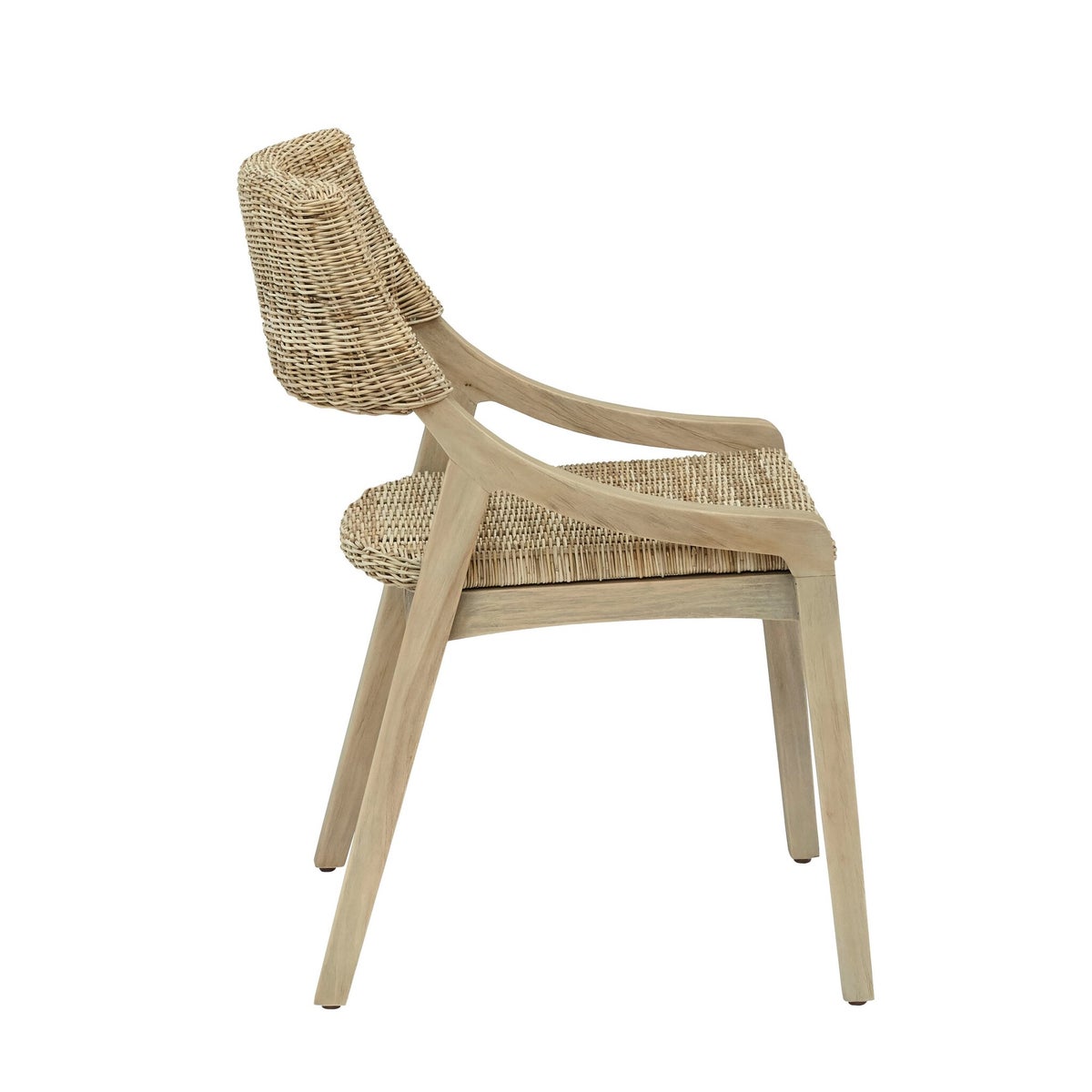 Urbane Side Chair Frame Color - Old Gray Woven Seat & Back Color - StoneThis Item Will Be Disco