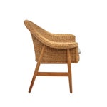 CLOSE-OUT!!Mystic Chair Mindi Frame Color - Natural Cushion Color - Cream 50% OFF!This Item Wi