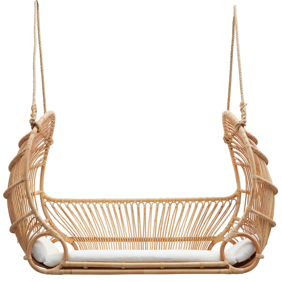Hanging Bed Color - Natural Cushion - Cream
