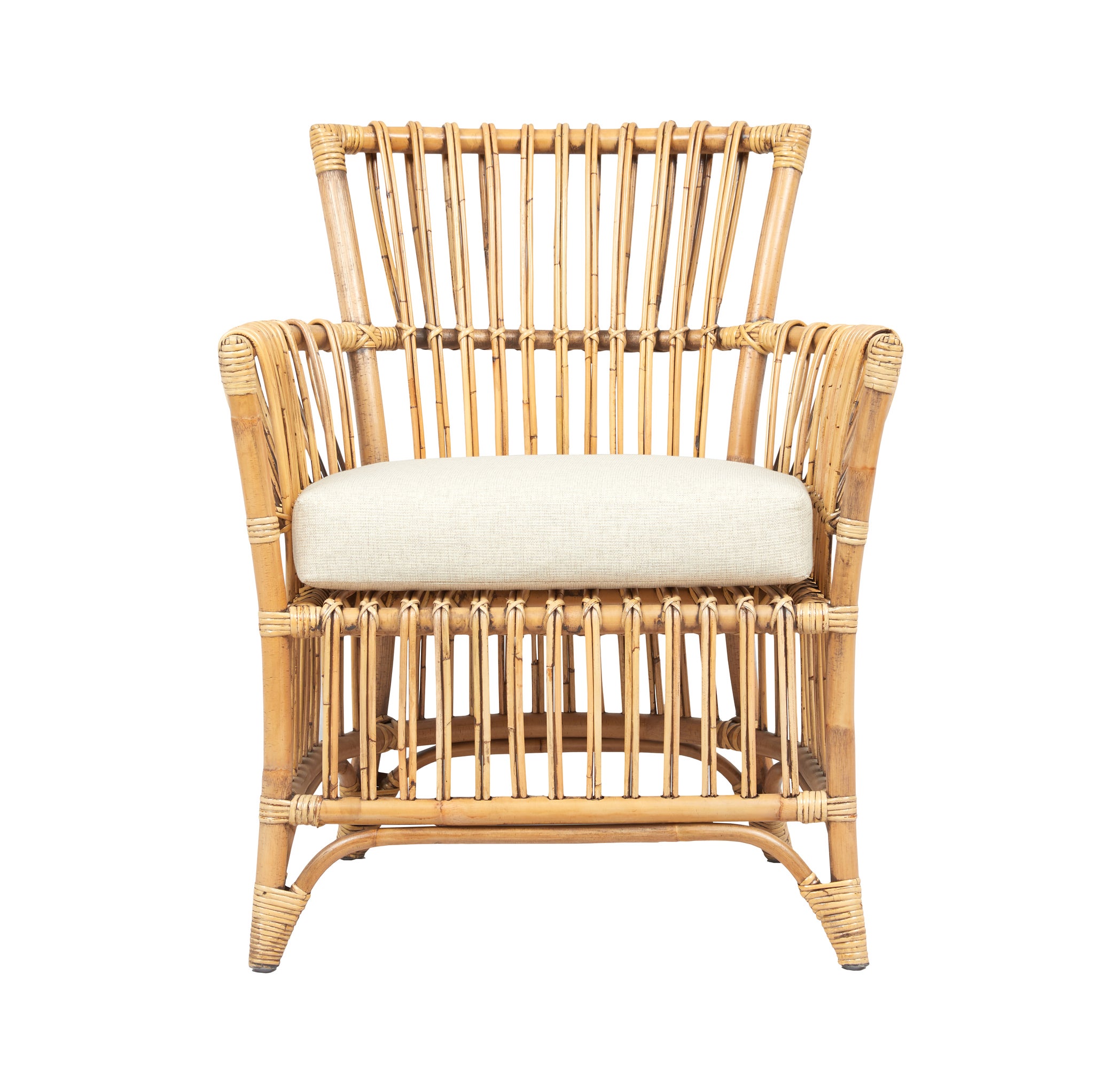 Cillian honey best sale rattan armchair