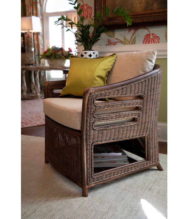Captains Chair Frame Color - Ginger Cushion Color - Cream Jarrett Bay Collection This Item Wil