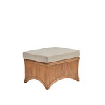Admirals Ottoman Frame Color - Buff Cushion Color - Cream Jarrett Bay CollectionThis Item Will