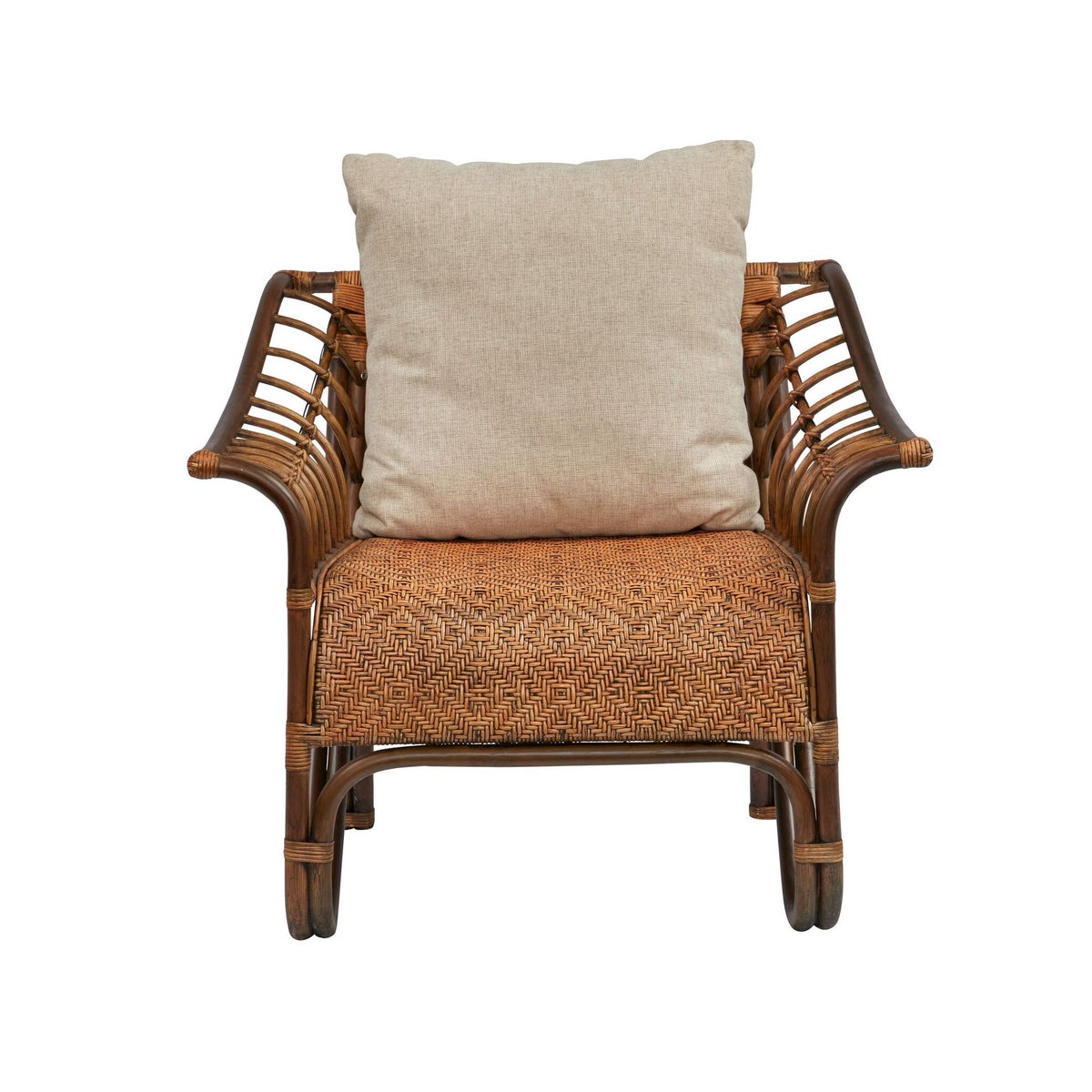 Sensation Chair Frame Color - Ginger Cushion Color - Cream Jarrett Bay CollectionThis It