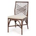 Harper Side  Chair Frame Color - Tobacco Cushion Color - Cream This Item Will Be Discontinued.
