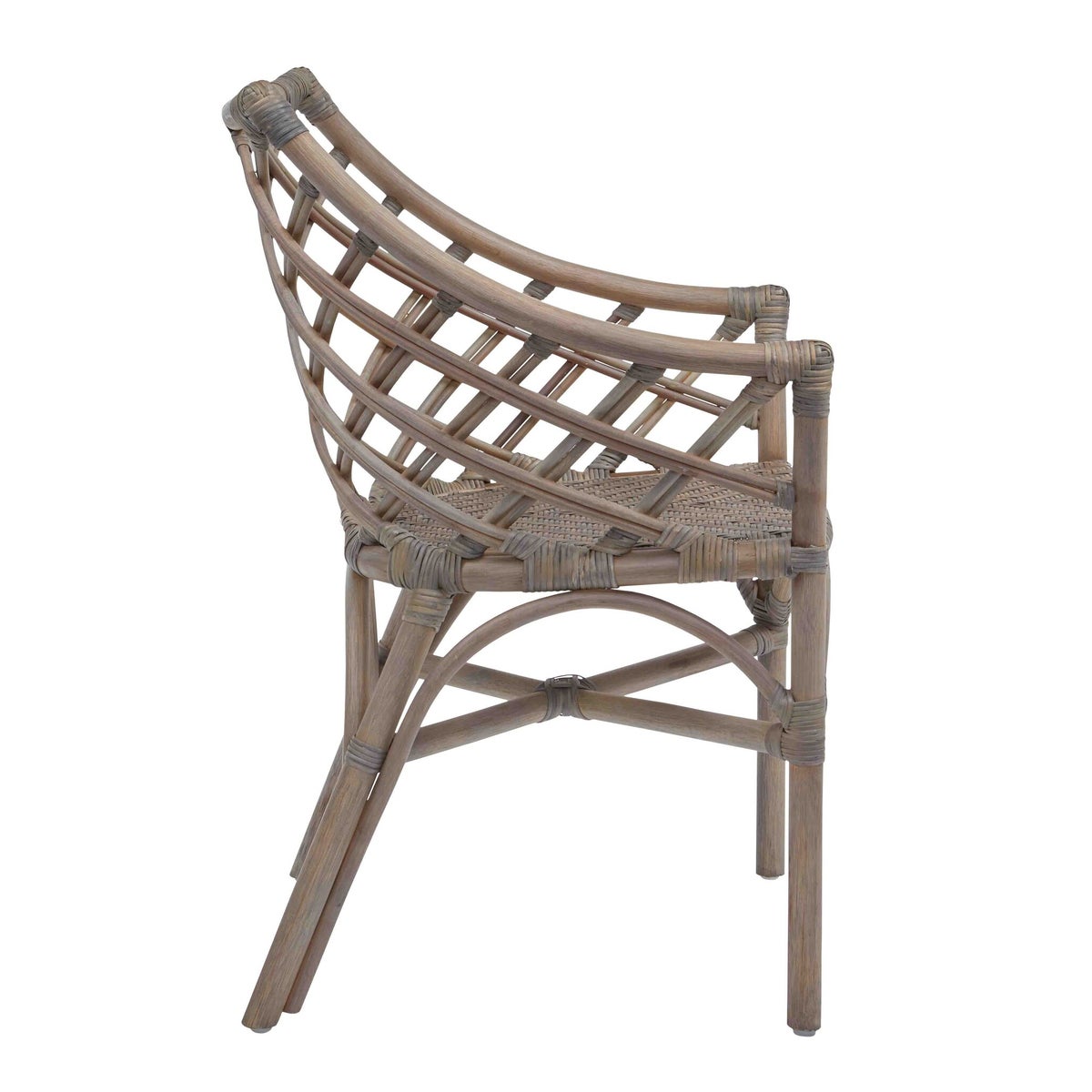 Sara Arm Chair Color - Matte Gray