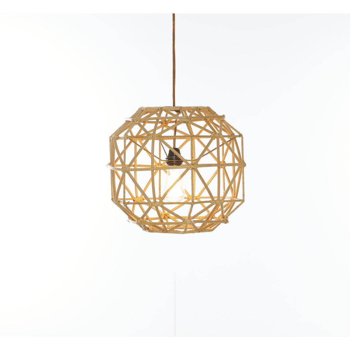 CLOSE-OUT!!Hexagon Pendant Color - Natural (hardwired pendant kit included; 60W)50% OFF This i