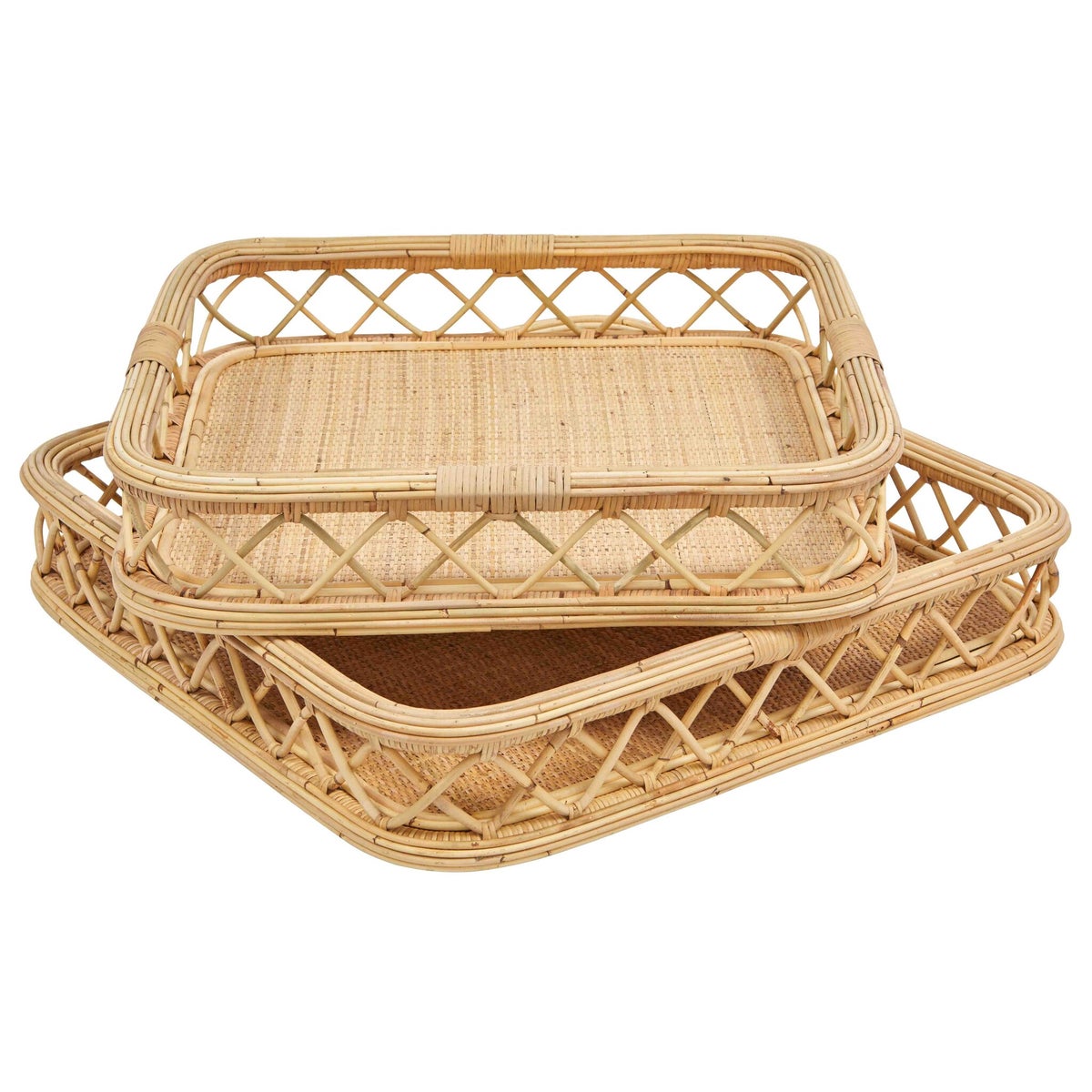 Charleston Tray Set, Large (2-Pc Set ) Color - "Select Your Color"