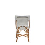 Bistro Chair  Color -  White (Star Pattern)  Sold in Pairs Only  (Price Shown is Per Item)