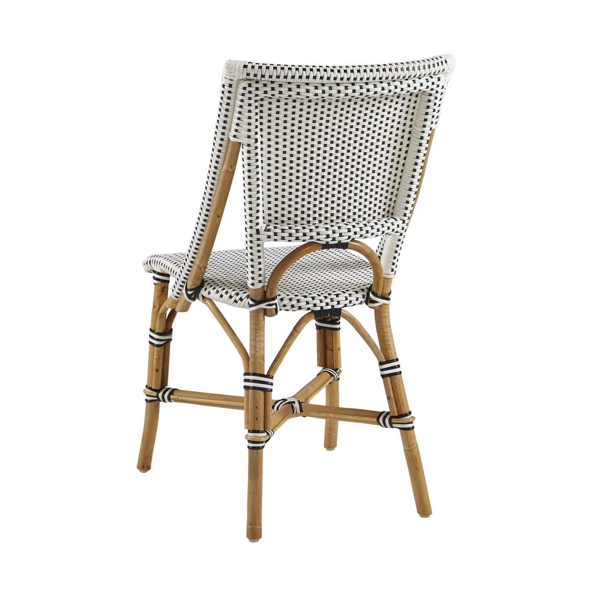 Bistro Chair Color - White & Black SOLD IN PAIRS ONLY