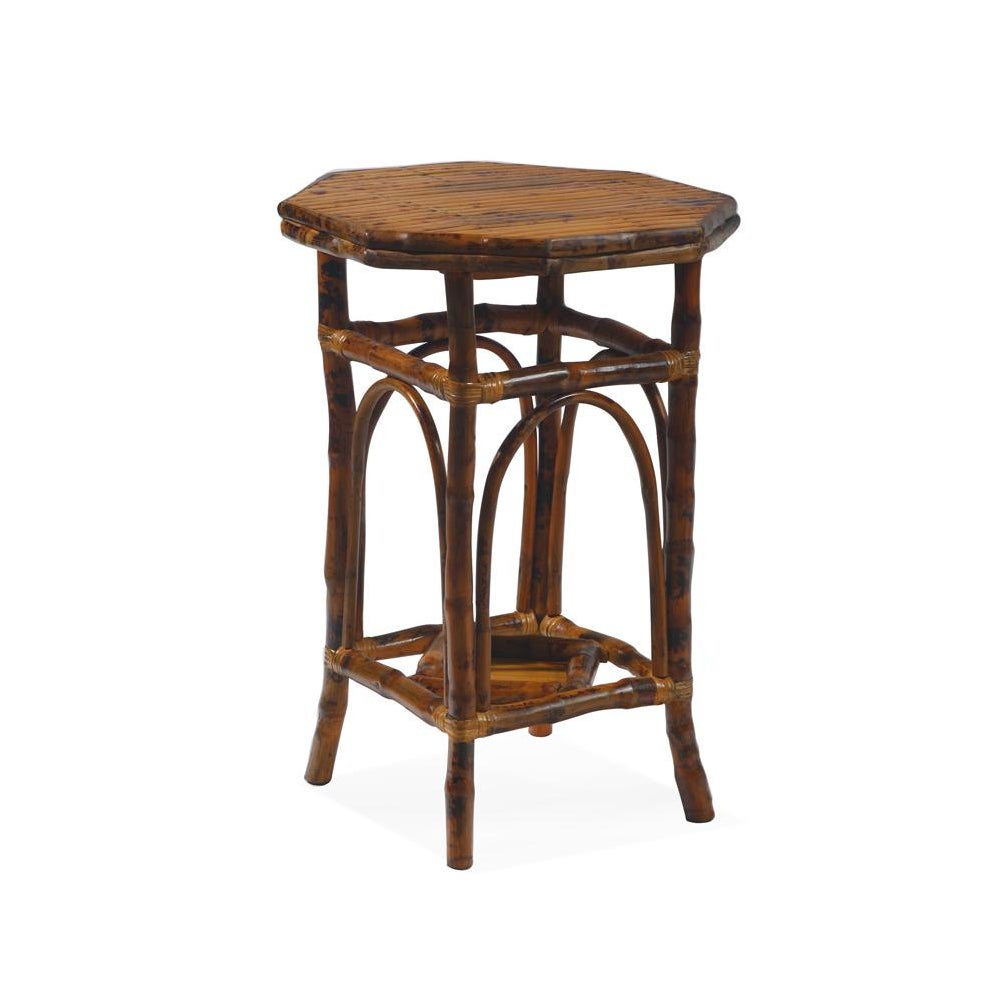 Octagon Side Table Finish - Antique Tortoise
