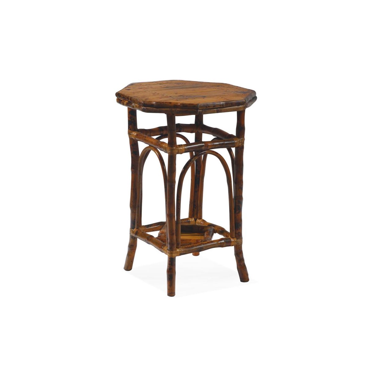 Octagon Side Table Finish - Antique Tortoise