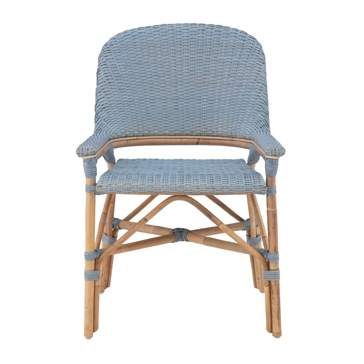 NEW!! Newport Beach Dining ChairFrame Color - NaturalWeave Color - Coastal BlueSOLD IN PAIRSPA