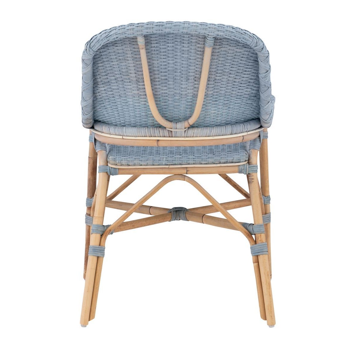 NEW!! Newport Beach Dining ChairFrame Color - NaturalWeave Color - Coastal BlueSOLD IN PAIRSPA