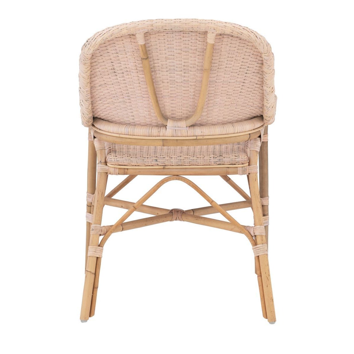 NEW!! Newport Beach Dining ChairFrame Color - NaturalWeave Color - BlushSOLD IN PAIRS ONLYPACK
