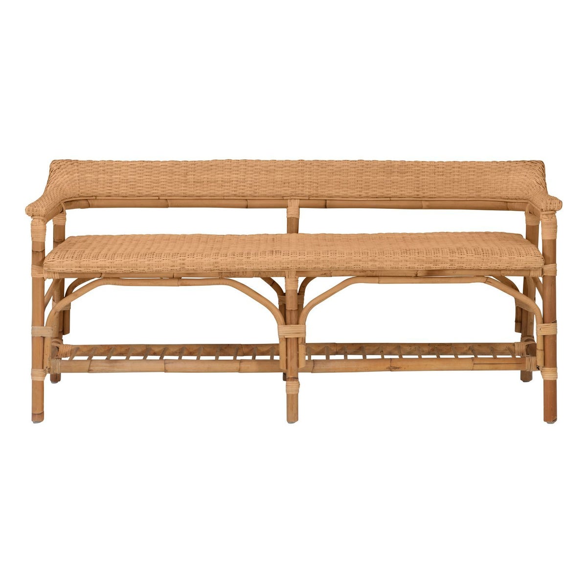 NEW!! Newport Beach BenchFrame Color - NaturalWeave Color - Natural