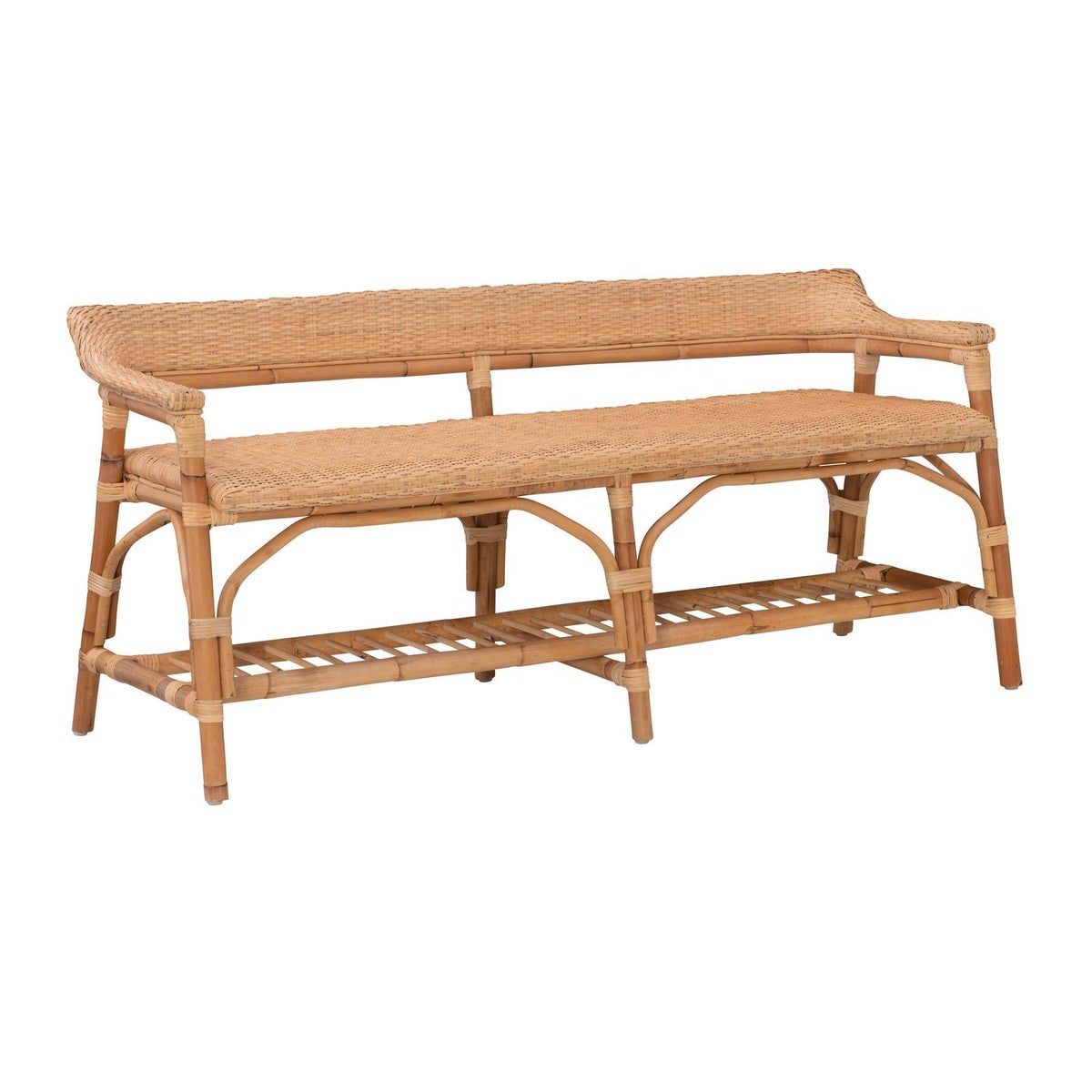 NEW!! Newport Beach BenchFrame Color - NaturalWeave Color - Natural