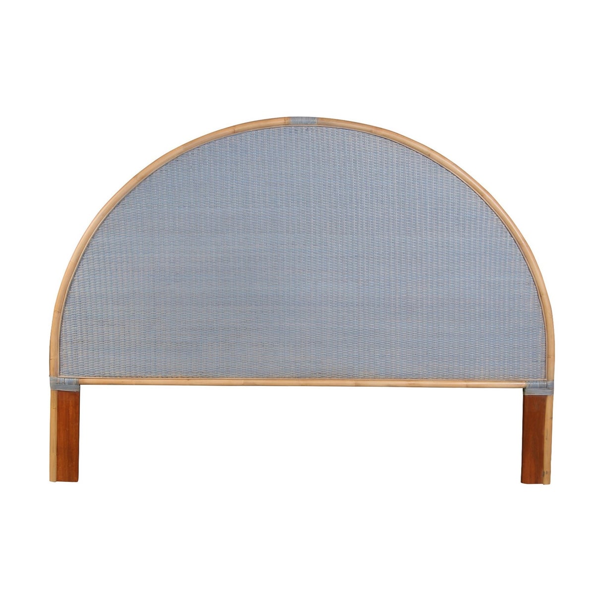 NEW!! Newport Beach Headboard KingFrame Color - NaturalWeave Color - Coastal BlueNOTE: Kenian