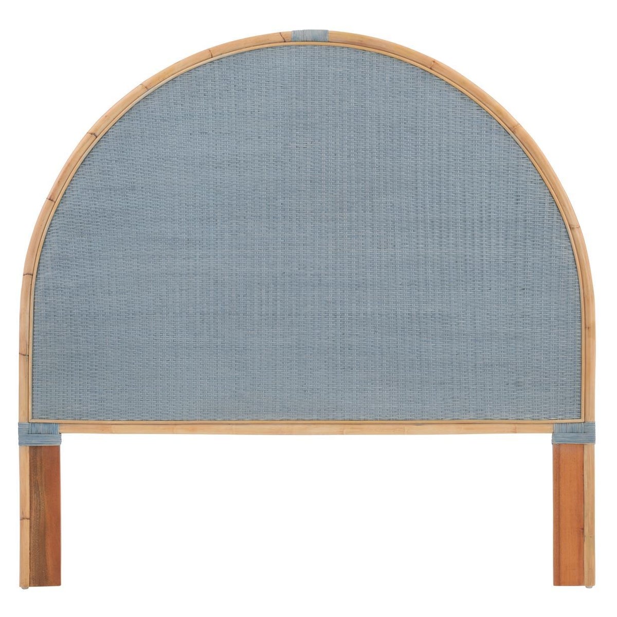 NEW!! Newport Beach Headboard QueenFrame Color - NaturalWeave Color - Coastal BlueNOTE: Kenian