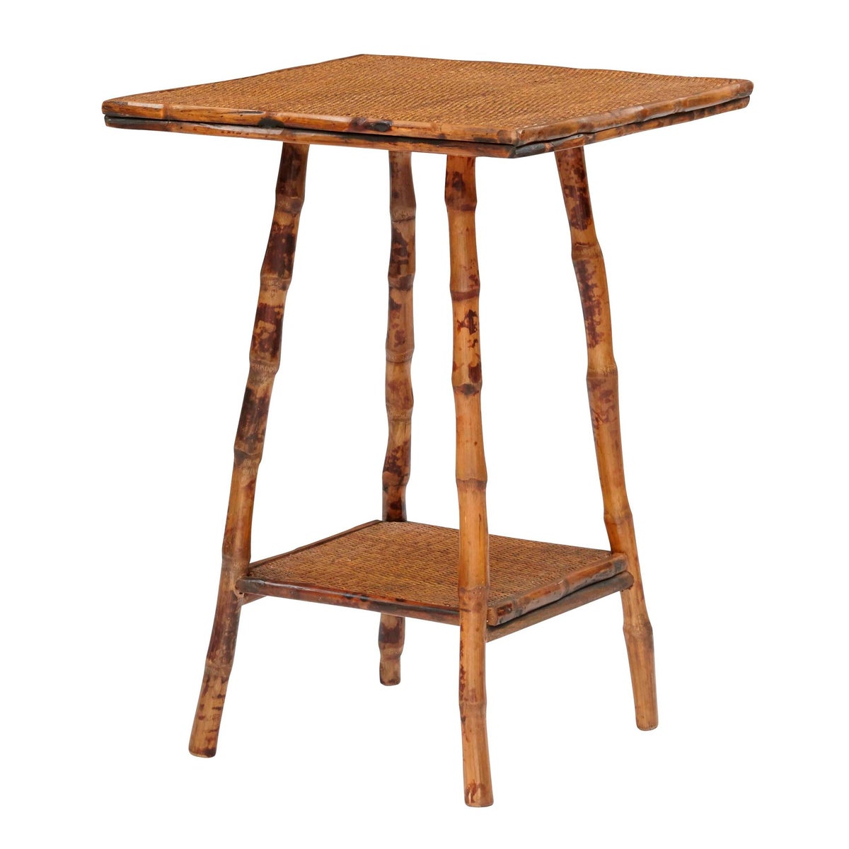 English Square Table Frame Color - Antique Tortoise