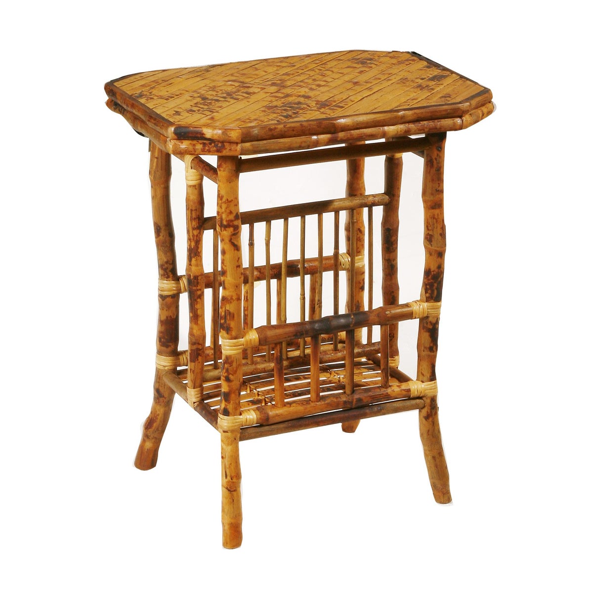 Davenport Magazine Table Frame Color - Antique Tortoise
