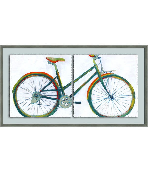 BICYCLE DIPTYCH (2 in 1 frame)