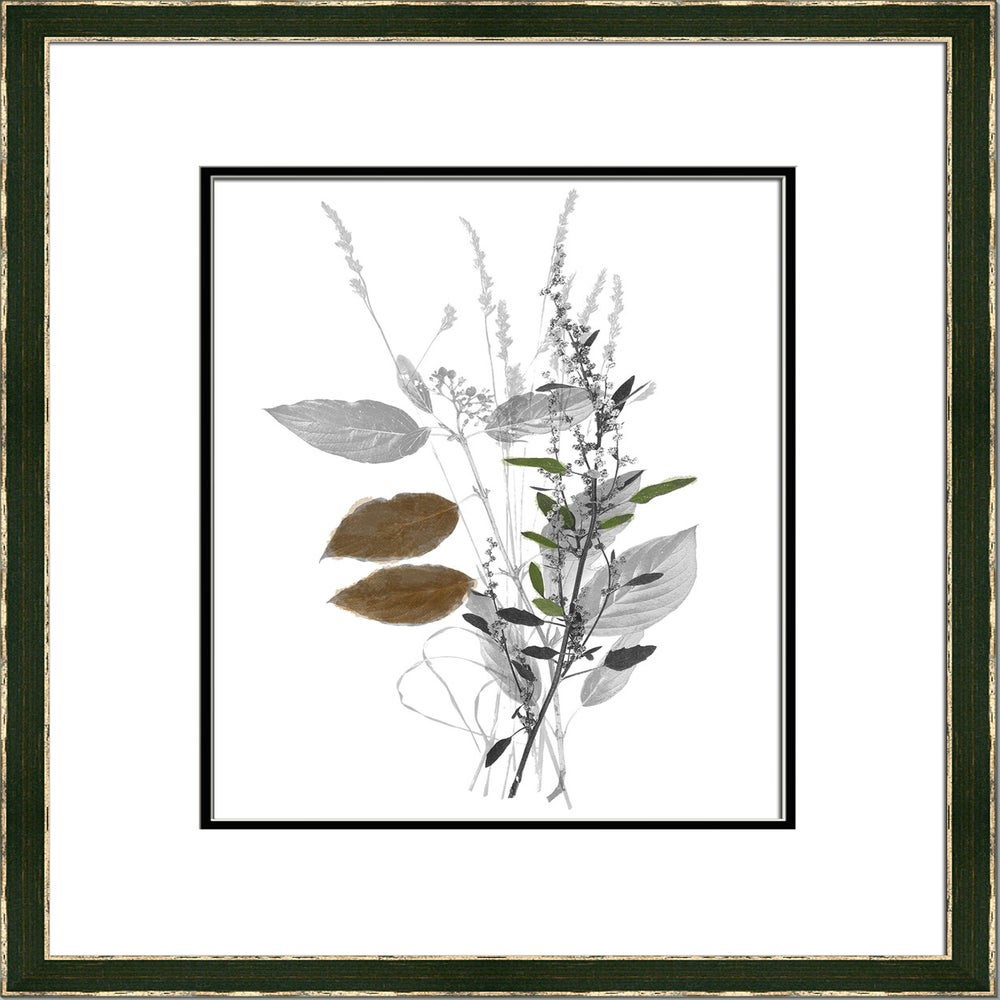 Somerset Rectangle Picture Frame - Silver Leaf Black