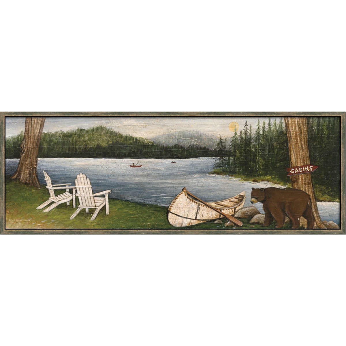 NORTHWOODS BEAR (float frame)