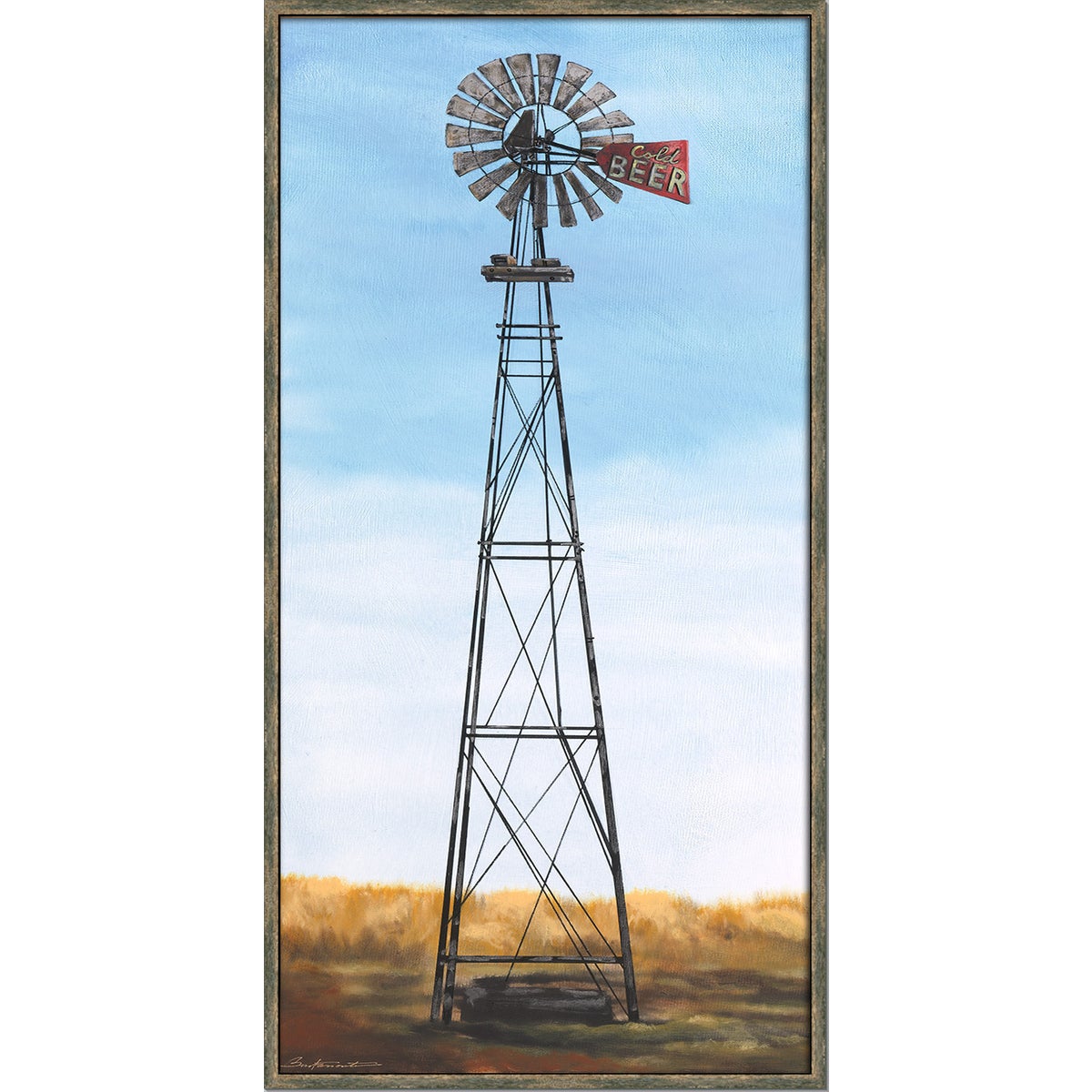 AMERICAN WILDMILL framed