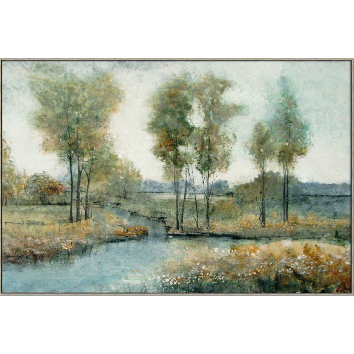 STREAM SIDE I framed