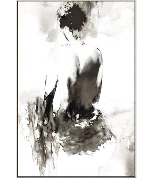 INK LADY (framed in Silver)