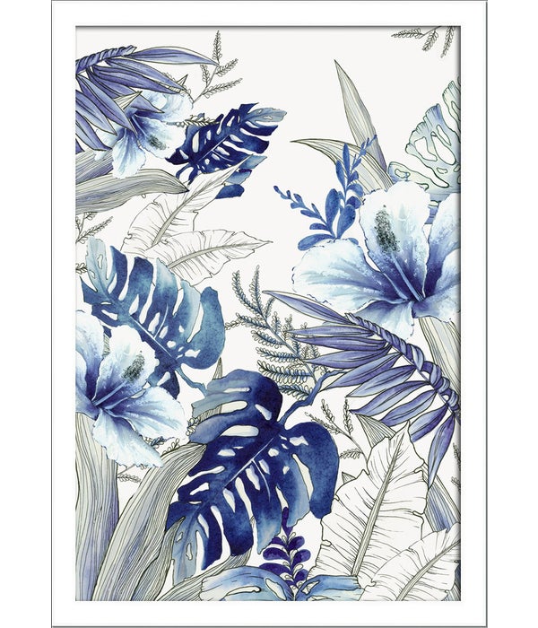 BLUE TROPICAL FOREST II