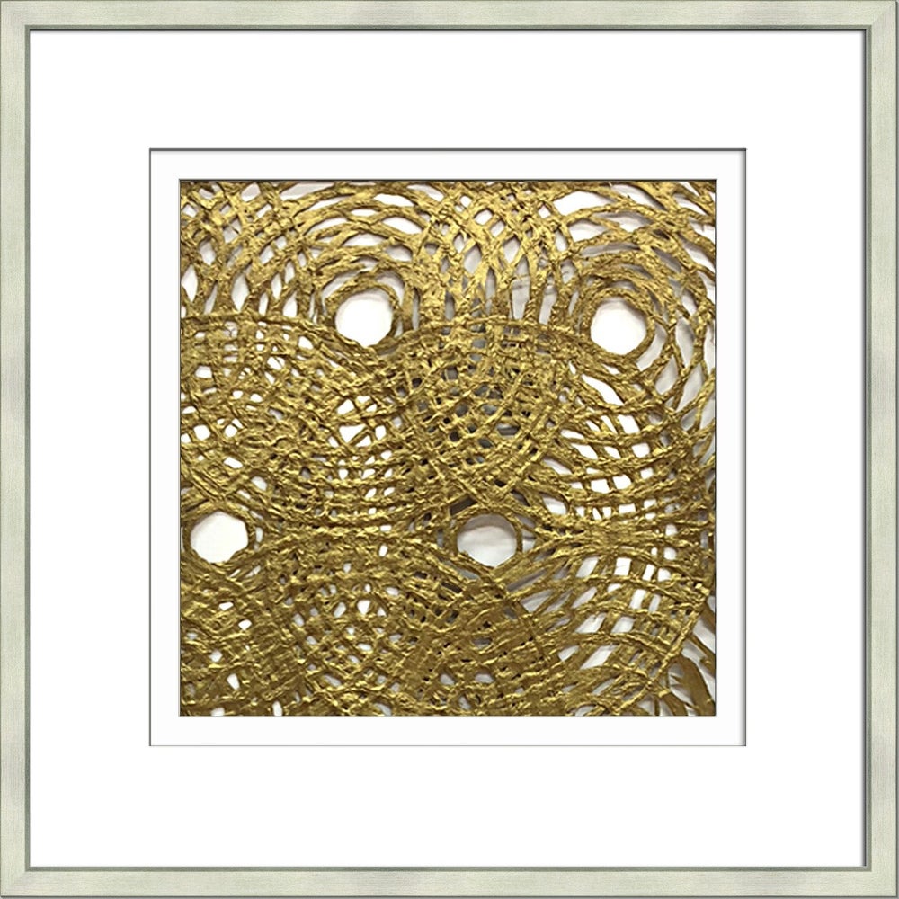 MULBERRY PAPER CIRCLE GOLD