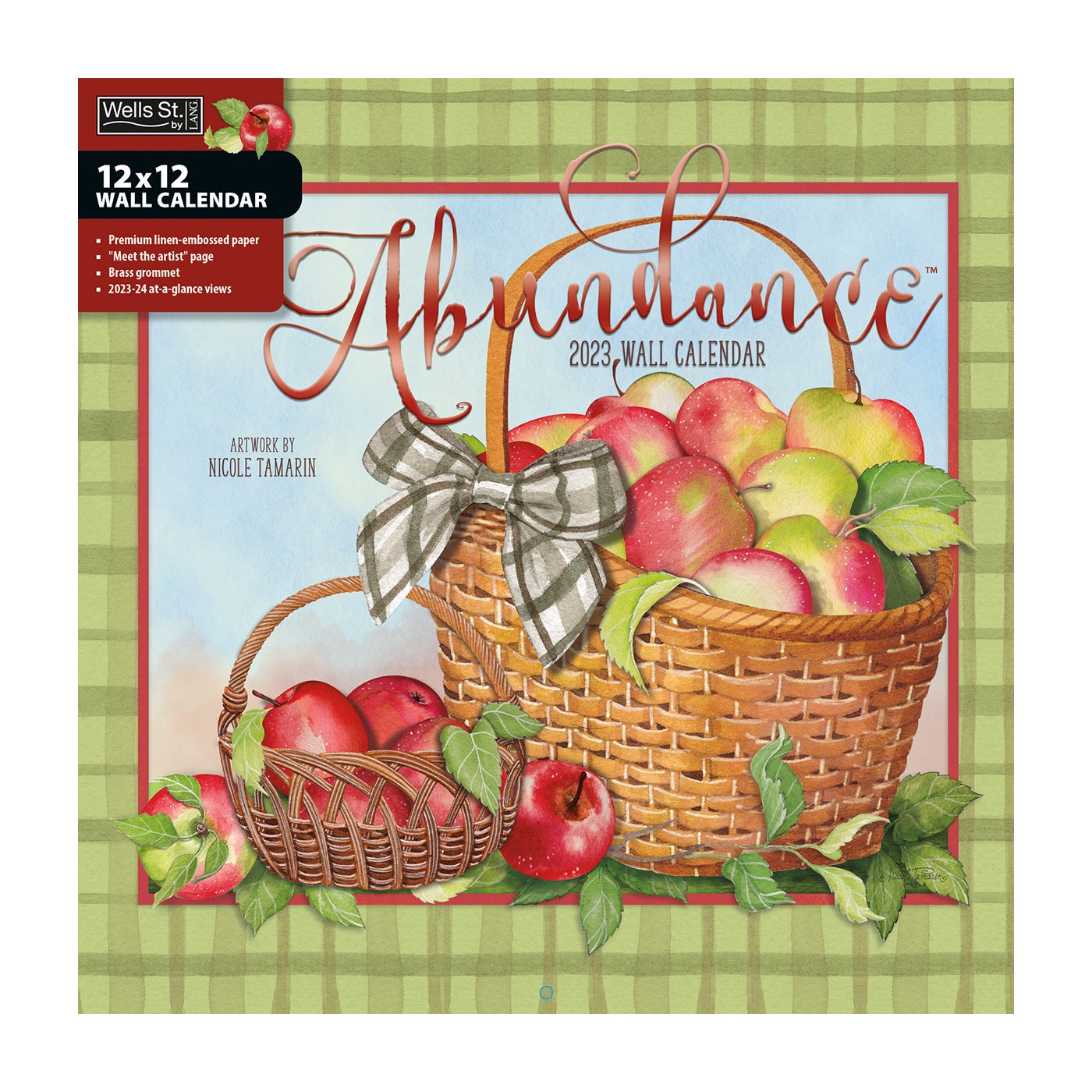 ABUNDANCE - 2023 12x12 wall calendar | LANG Companies