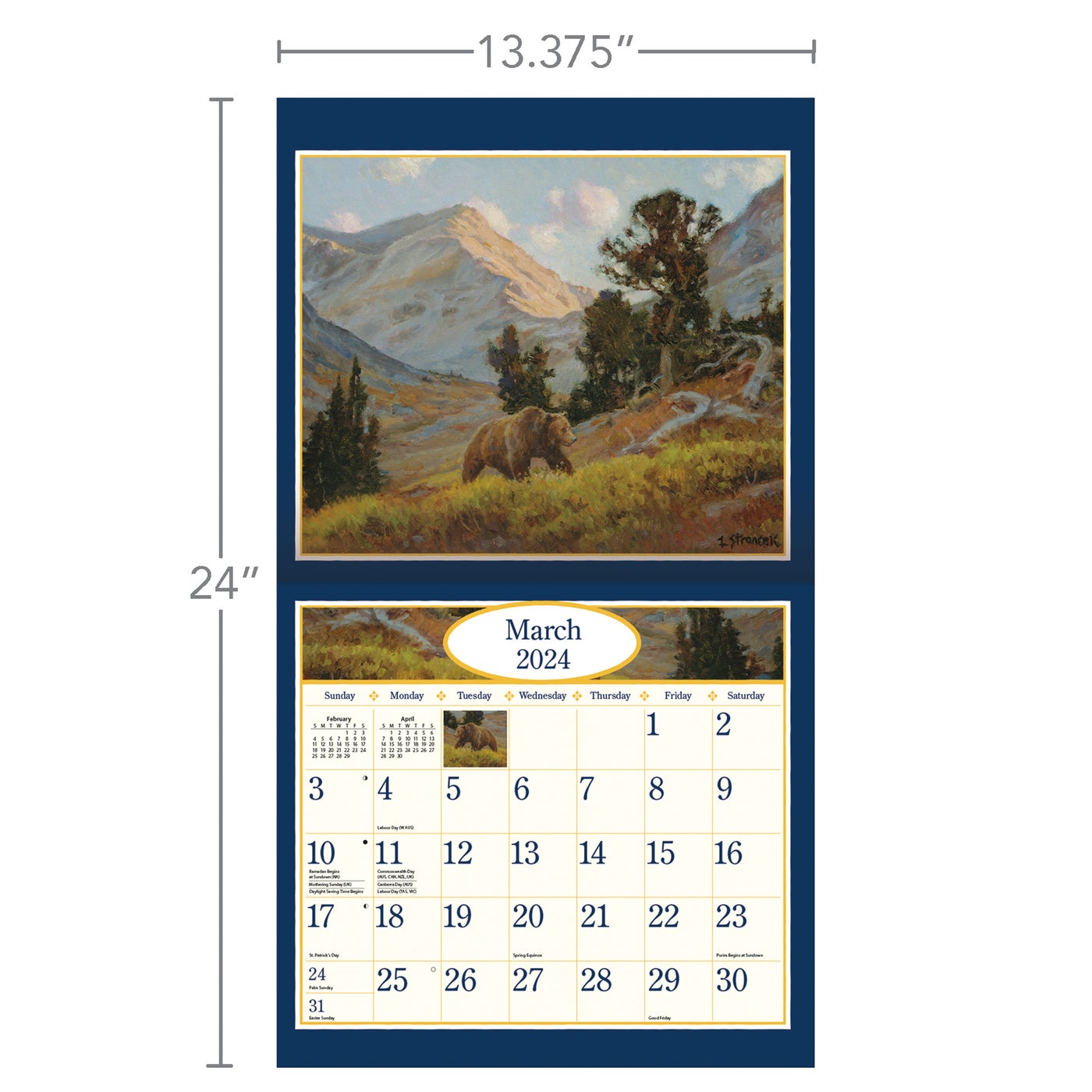 FOUR SEASONS® - 2024 wall calendar