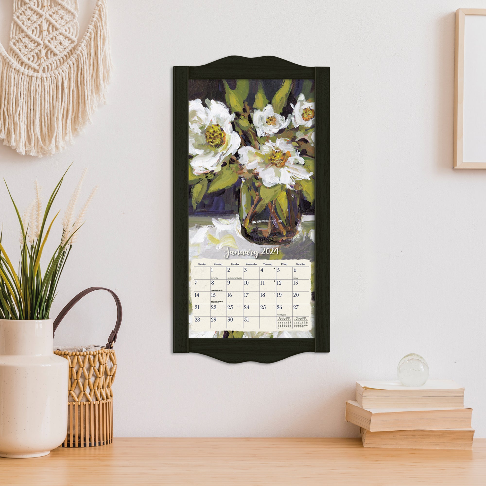 GALLERY FLORALS - 2024 vertical wall calendar | LANG Companies