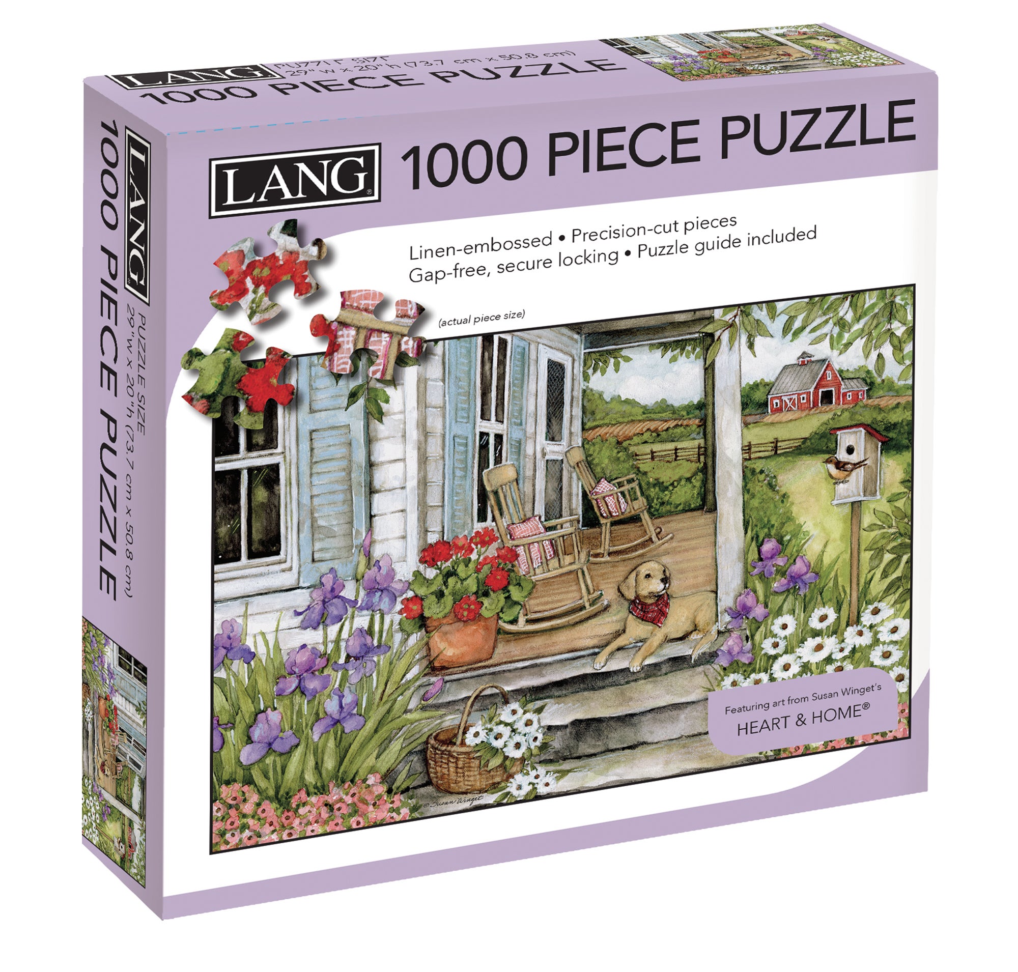 COUNTRY HOME - puzzle 1000pc | LANG Companies