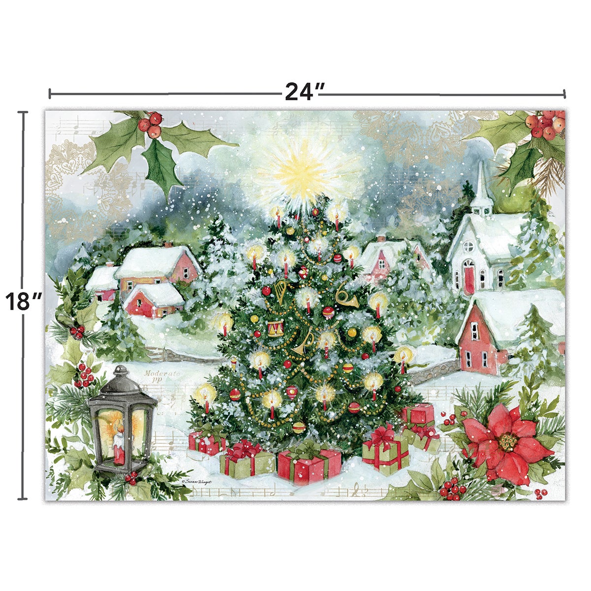 CHRISTMAS TREE - puzzle 500pc | LANG Companies