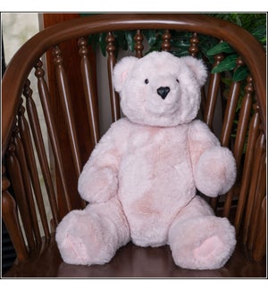 Soft Pink Bear Jointed 22 in