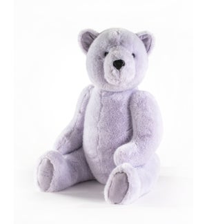 Lavender Jointed Bear 22 in
