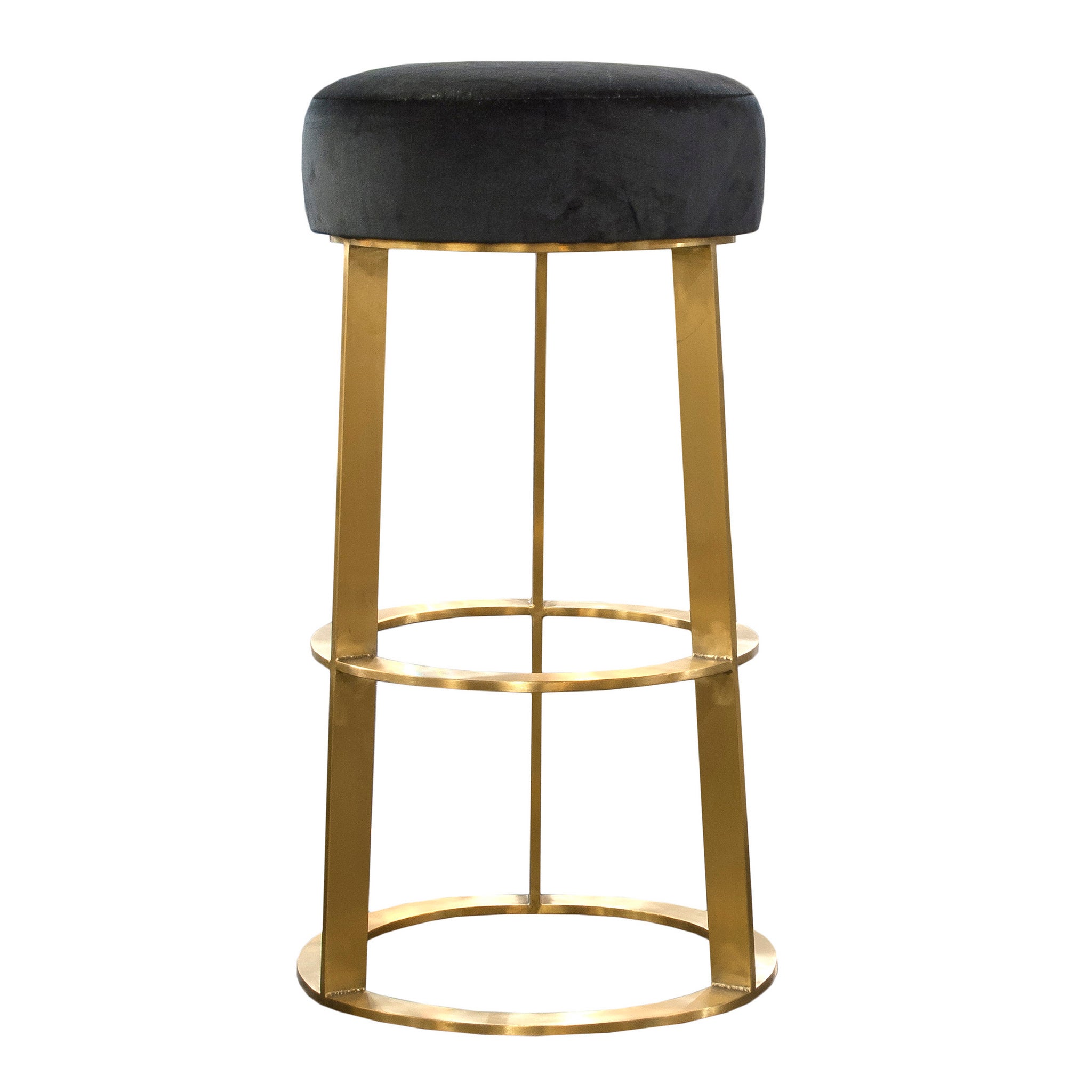 Gold and best sale black stools