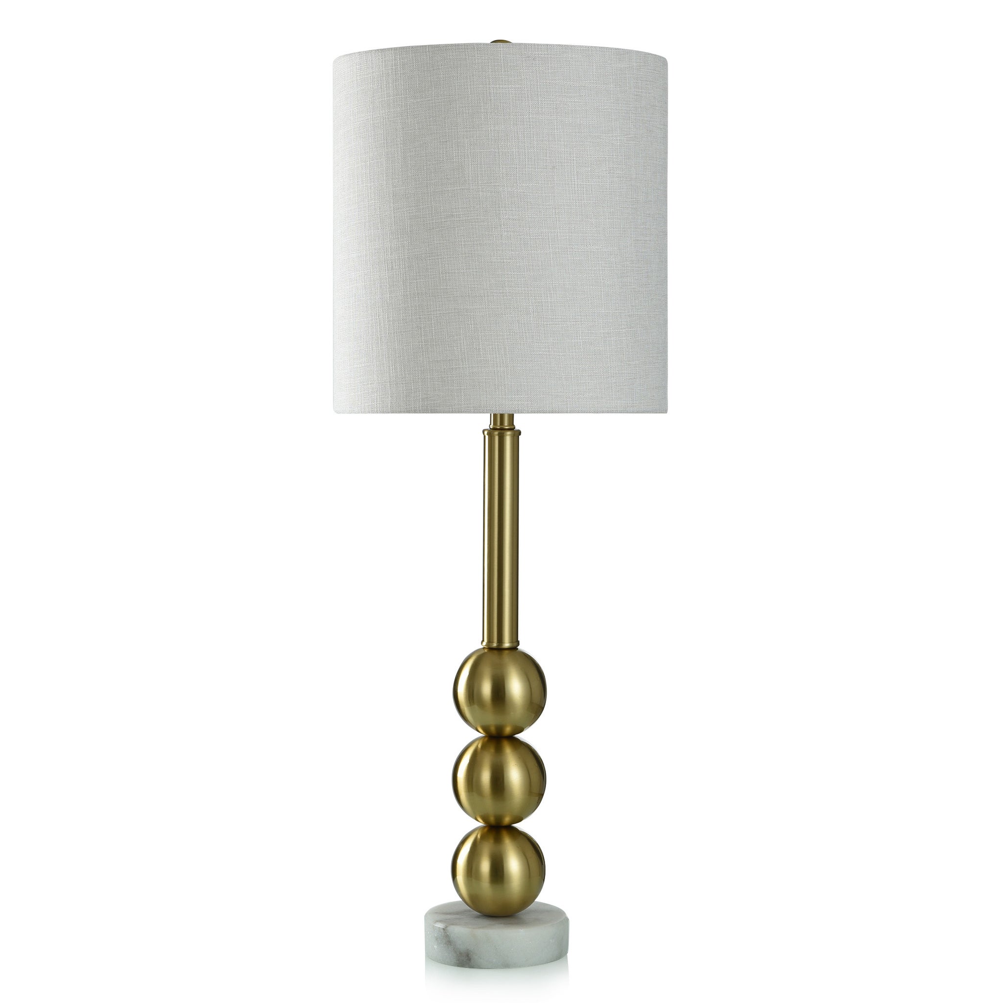 brass finish lamp