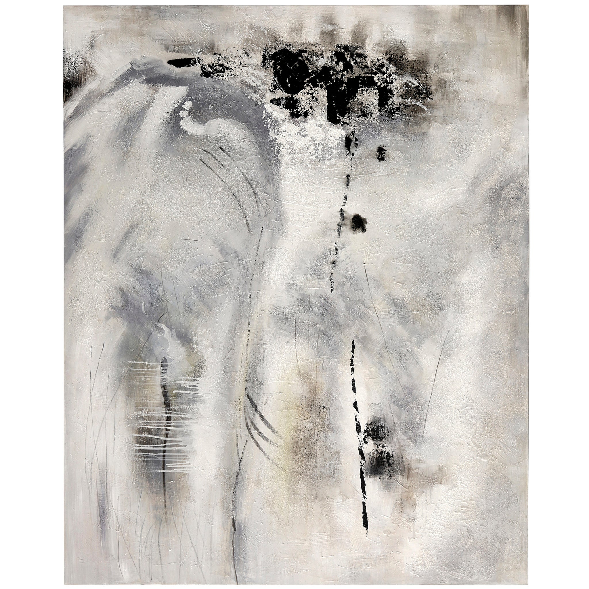 SWALE CANVAS ART | Hand Painted Abstract | 2 inch Gallery